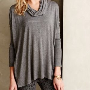 Anthropologie Bordeaux Signe Tunic Gray XS